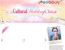 Tablet Screenshot of myculturalweddingchic.com